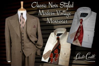 Homme Classique Style Vintage Rouge à Carreaux Tweed Gilet avec col 1940 Spatraque 